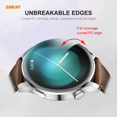 For Huawei WATCH 3 46mm ENKAY Hat-Prince 3D Full Coverage Soft PC Edge + PMMA HD Screen Protector Film, For Huawei WATCH 3 46mm (1 PC), For Huawei WATCH 3 46mm (2 PCS), For Huawei WATCH 3 46mm (5 PCS), For Huawei WATCH 3 46mm (10 PCS)