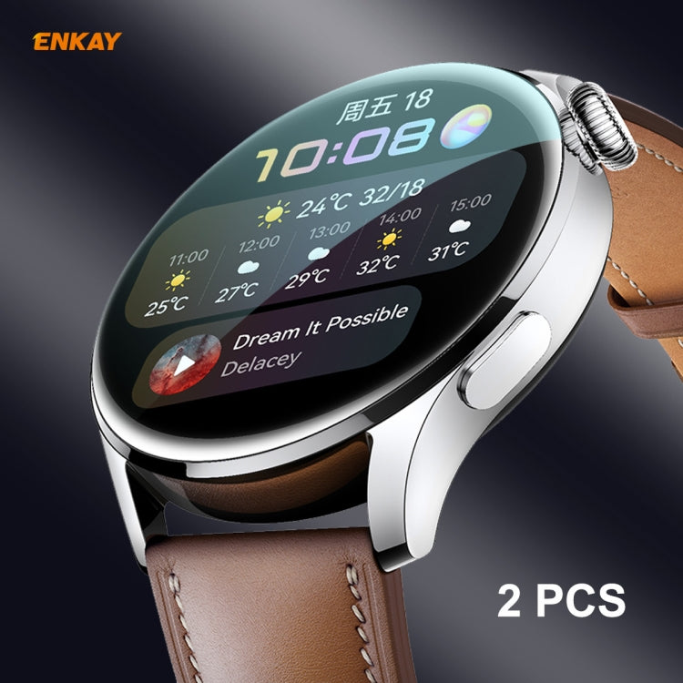 For Huawei WATCH 3 46mm ENKAY Hat-Prince 3D Full Coverage Soft PC Edge + PMMA HD Screen Protector Film, For Huawei WATCH 3 46mm (1 PC), For Huawei WATCH 3 46mm (2 PCS), For Huawei WATCH 3 46mm (5 PCS), For Huawei WATCH 3 46mm (10 PCS) For Huawei WATCH 3 46mm ENKAY Hat-Prince 3D Full Coverage Soft PC Edge + PMMA HD Screen Protector Film, For Huawei WATCH 3 46mm (1 PC), For Huawei WATCH 3 46mm (2 PCS), For Huawei WATCH 3 46mm (5 PCS), For Huawei WATCH 3 46mm (10 PCS)