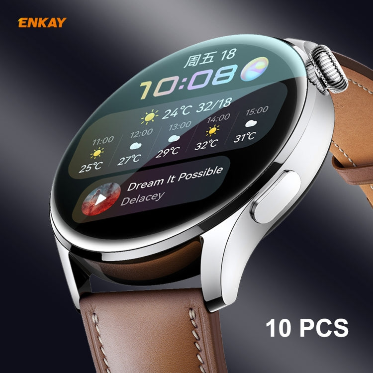 For Huawei WATCH 3 46mm ENKAY Hat-Prince 3D Full Coverage Soft PC Edge + PMMA HD Screen Protector Film, For Huawei WATCH 3 46mm (1 PC), For Huawei WATCH 3 46mm (2 PCS), For Huawei WATCH 3 46mm (5 PCS), For Huawei WATCH 3 46mm (10 PCS) For Huawei WATCH 3 46mm ENKAY Hat-Prince 3D Full Coverage Soft PC Edge + PMMA HD Screen Protector Film, For Huawei WATCH 3 46mm (1 PC), For Huawei WATCH 3 46mm (2 PCS), For Huawei WATCH 3 46mm (5 PCS), For Huawei WATCH 3 46mm (10 PCS)