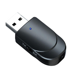 Adaptador USB Bluetooth 5.0 KN330 2 en 1, receptor y transmisor inalámbrico para computadora, TV y automóvil