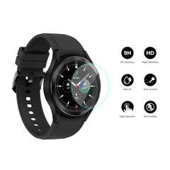 For Samsung Galaxy Watch4 Classic 42mm ENKAY Hat-Prince 0.2mm 9H 2.15D Curved Edge Tempered Glass Screen Protector Watch Film, 1 PCS, 2 PCS, 5 PCS, 10 PCS