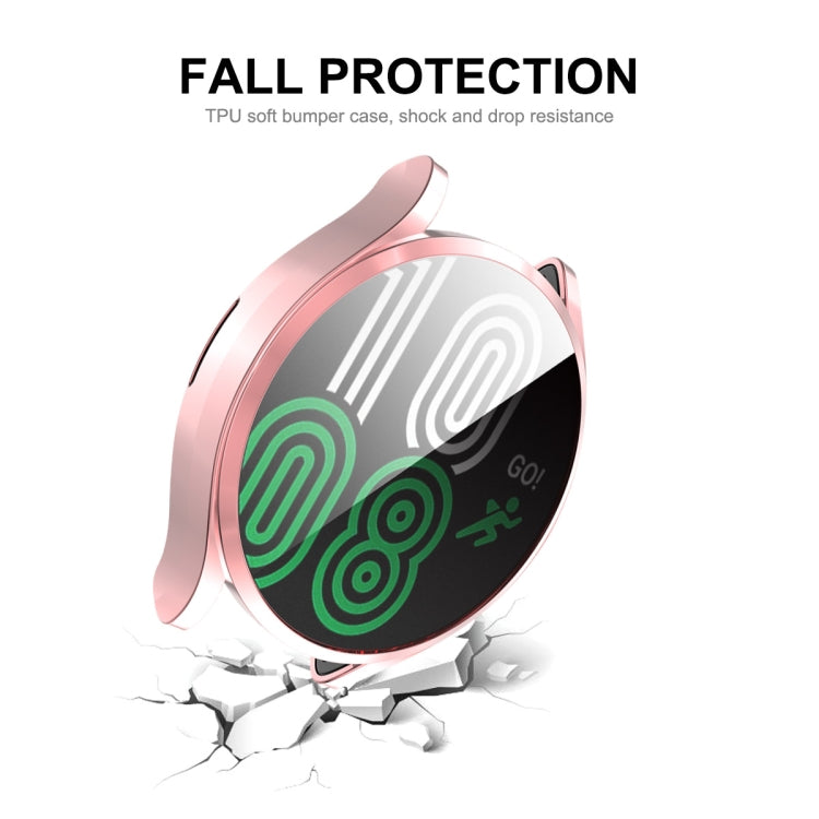 For Samsung Galaxy Watch4 40mm ENKAY Hat-Prince Full Coverage Electroplated Soft TPU Case with Screen Protection For Samsung Galaxy Watch4 40mm ENKAY Hat-Prince Full Coverage Electroplated Soft TPU Case with Screen Protection