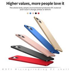 MOFI Frosted PC Ultra-thin Hard Case, For iPhone 13 mini, For iPhone 13, For iPhone 13 Pro, For iPhone 13 Pro Max