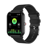 Q9pro 1.7 inch Color Screen Smart Watch, IP68 Waterproof,Support Temperature Monitoring/Heart Rate Monitoring/Blood Pressure Monitoring/Blood Oxygen Monitoring/Sleep Monitoring