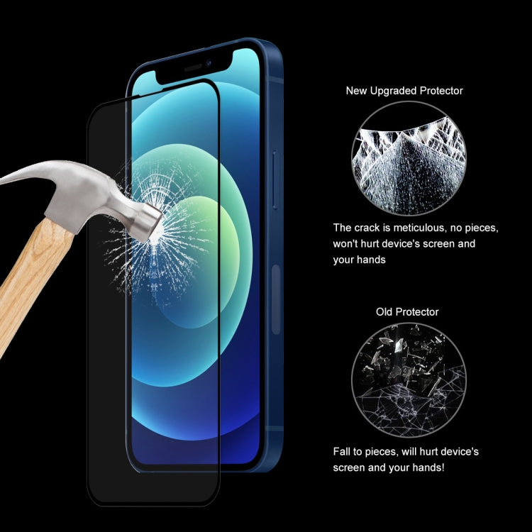 Hat-Prince ENKAY Liquid Silicone Shockproof Protective Case Drop Protection Cover + Full Coverage Tempered Glass Protector Film for iPhone 13, For iPhone 13 Hat-Prince ENKAY Liquid Silicone Shockproof Protective Case Drop Protection Cover + Full Coverage Tempered Glass Protector Film for iPhone 13, For iPhone 13