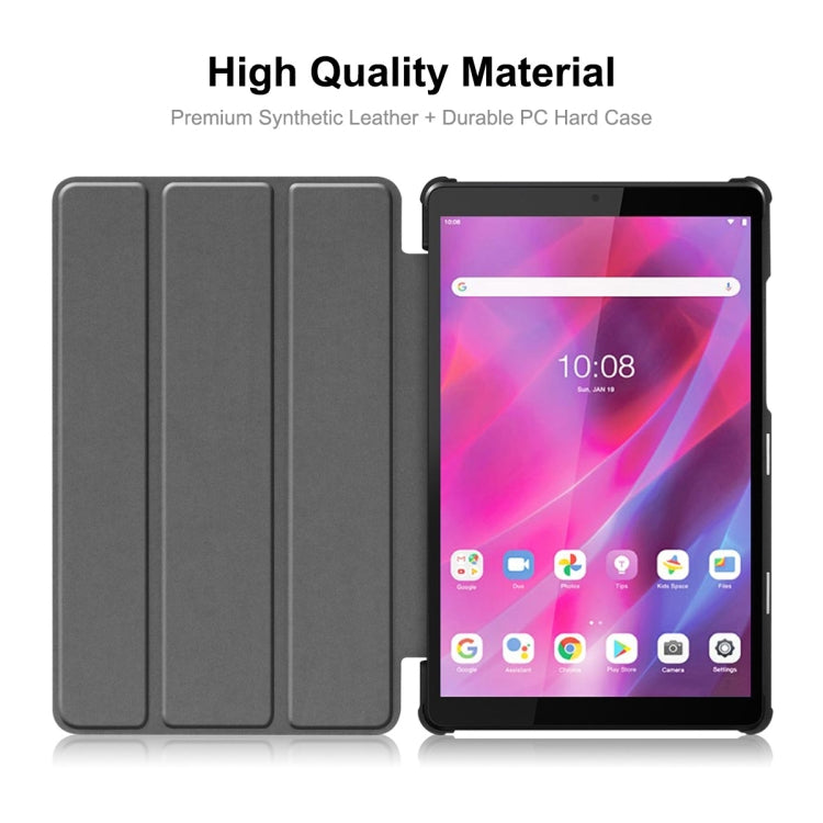 For Lenovo Tab M8 1/2/3 ENKAY Custer Texture Horizontal Flip PU+PC Leather Case with Three-folding Holder, For Lenovo Tab M8 1/2/3 For Lenovo Tab M8 1/2/3 ENKAY Custer Texture Horizontal Flip PU+PC Leather Case with Three-folding Holder, For Lenovo Tab M8 1/2/3