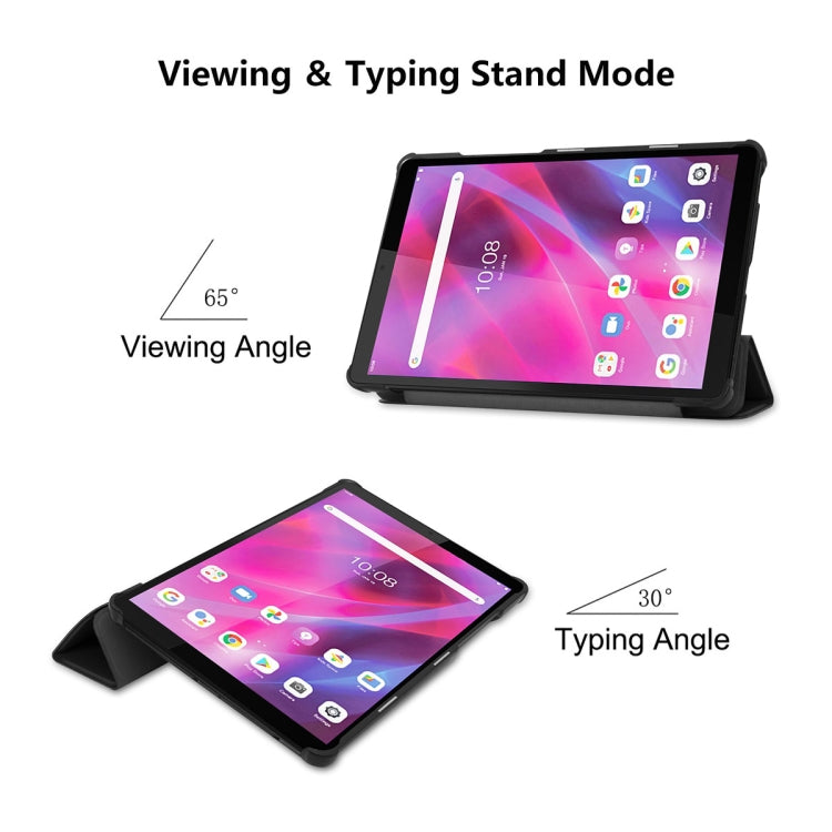 For Lenovo Tab M8 1/2/3 ENKAY Custer Texture Horizontal Flip PU+PC Leather Case with Three-folding Holder, For Lenovo Tab M8 1/2/3 For Lenovo Tab M8 1/2/3 ENKAY Custer Texture Horizontal Flip PU+PC Leather Case with Three-folding Holder, For Lenovo Tab M8 1/2/3