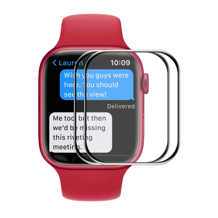 1 PCS ENKAY Hat-Prince 3D Full Coverage Soft PC Edge + PMMA HD Screen Protector Film For Apple Watch Series 9 / 8 / 7 45mm 1 PCS ENKAY Hat-Prince 3D Full Coverage Soft PC Edge + PMMA HD Screen Protector Film For Apple Watch Series 9 / 8 / 7 45mm