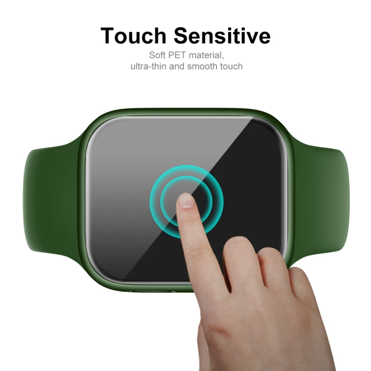 ENKAY Hat-Prince Case Friendly 3D Full Screen PET Curved Hot Bending HD Screen Protector Film For Apple Watch Series 9 / 8 / 7 41mm ENKAY Hat-Prince Case Friendly 3D Full Screen PET Curved Hot Bending HD Screen Protector Film For Apple Watch Series 9 / 8 / 7 41mm