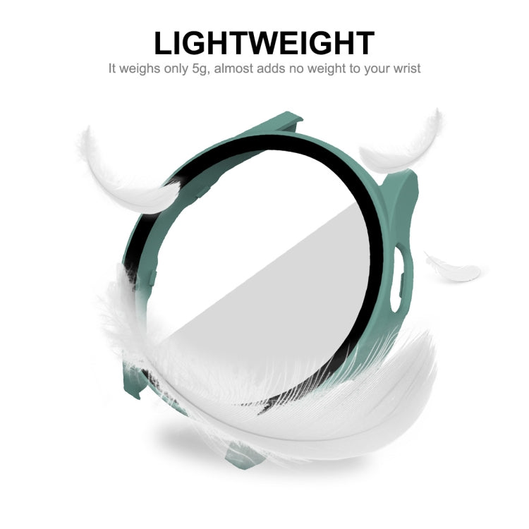 ENKAY Hat-Prince Full Coverage PC Frame + Tempered Glass Protector Composite Case for Samsung Galaxy Watch4 40mm ENKAY Hat-Prince Full Coverage PC Frame + Tempered Glass Protector Composite Case for Samsung Galaxy Watch4 40mm