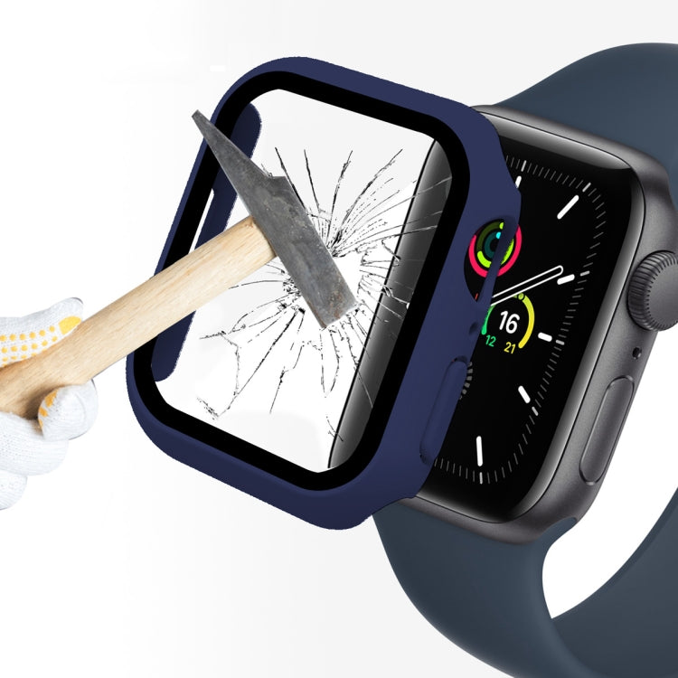 ENKAY Hat-Prince 2 in 1 PC Frame + 9H Tempered Glass Protector Full Coverage Case for Apple Watch Series 7 45mm ENKAY Hat-Prince 2 in 1 PC Frame + 9H Tempered Glass Protector Full Coverage Case for Apple Watch Series 7 45mm