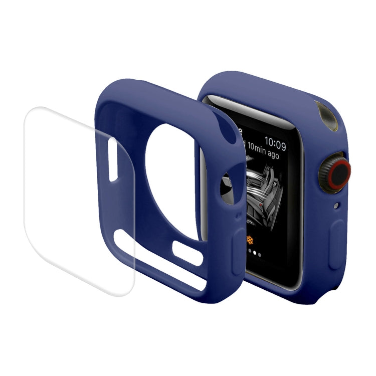 ENKAY Hat-Prince Protective TPU Watch Case + Full Coverage PET Screen Protector Film for Apple Watch Series 7 45mm ENKAY Hat-Prince Protective TPU Watch Case + Full Coverage PET Screen Protector Film for Apple Watch Series 7 45mm
