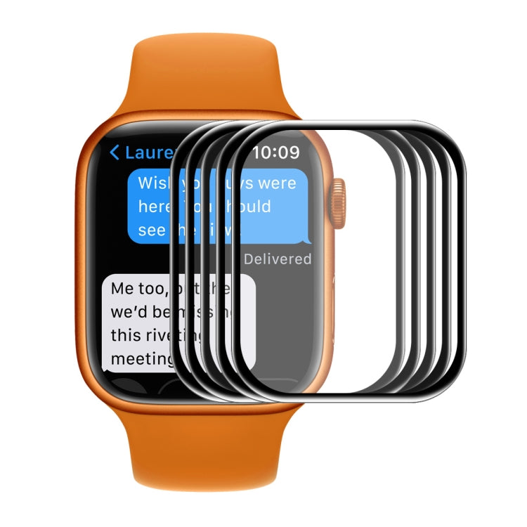 ENKAY Hat-Prince 3D Curved Edge Full Coverage Full Tempered Glass HD Screen Protector Film For Apple Watch Series 9 / 8 / 7 45mm ENKAY Hat-Prince 3D Curved Edge Full Coverage Full Tempered Glass HD Screen Protector Film For Apple Watch Series 9 / 8 / 7 45mm