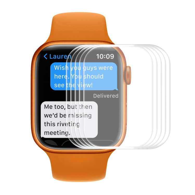 ENKAY Hat-Prince 3D Curved Edge Full Coverage Full Tempered Glass HD Screen Protector Film For Apple Watch Series 9 / 8 / 7 45mm ENKAY Hat-Prince 3D Curved Edge Full Coverage Full Tempered Glass HD Screen Protector Film For Apple Watch Series 9 / 8 / 7 45mm