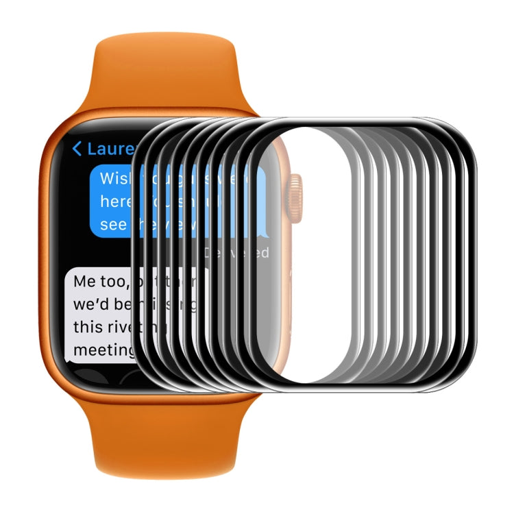 ENKAY Hat-Prince 3D Curved Edge Full Coverage Full Tempered Glass HD Screen Protector Film For Apple Watch Series 9 / 8 / 7 45mm ENKAY Hat-Prince 3D Curved Edge Full Coverage Full Tempered Glass HD Screen Protector Film For Apple Watch Series 9 / 8 / 7 45mm