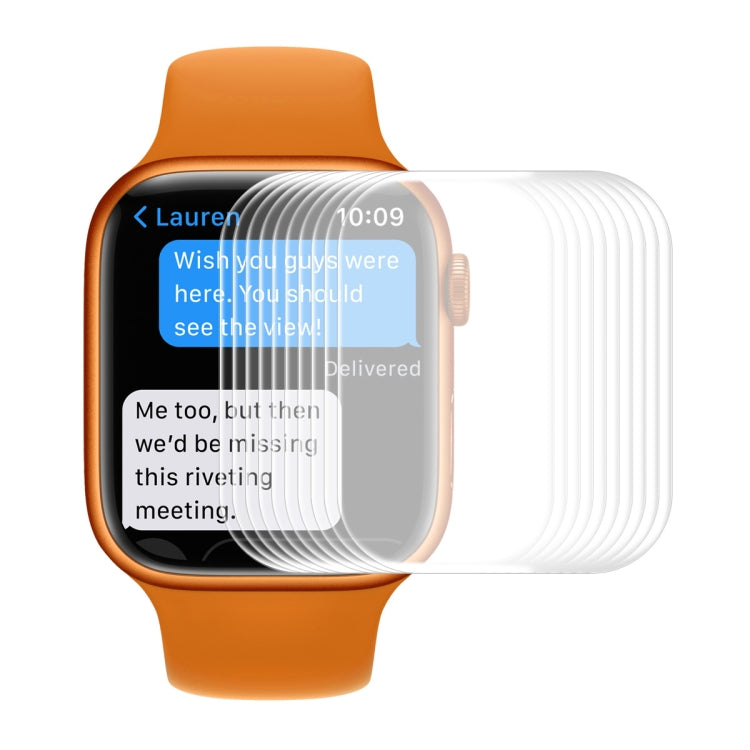 ENKAY Hat-Prince 3D Curved Edge Full Coverage Full Tempered Glass HD Screen Protector Film For Apple Watch Series 9 / 8 / 7 45mm ENKAY Hat-Prince 3D Curved Edge Full Coverage Full Tempered Glass HD Screen Protector Film For Apple Watch Series 9 / 8 / 7 45mm