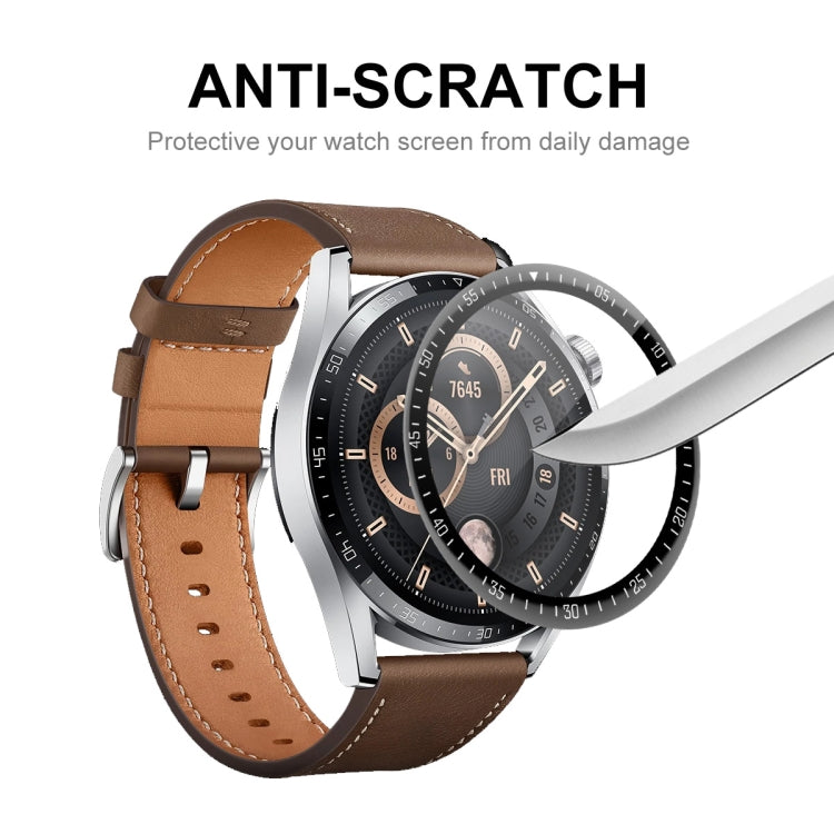 For Huawei Watch GT 3 46mm ENKAY Hat-Prince Full Coverage 3D Curved Soft PC Edge + PMMA HD Screen Protector Film, 1 PC, 2 PCS, 5 PCS, 10 PCS For Huawei Watch GT 3 46mm ENKAY Hat-Prince Full Coverage 3D Curved Soft PC Edge + PMMA HD Screen Protector Film, 1 PC, 2 PCS, 5 PCS, 10 PCS