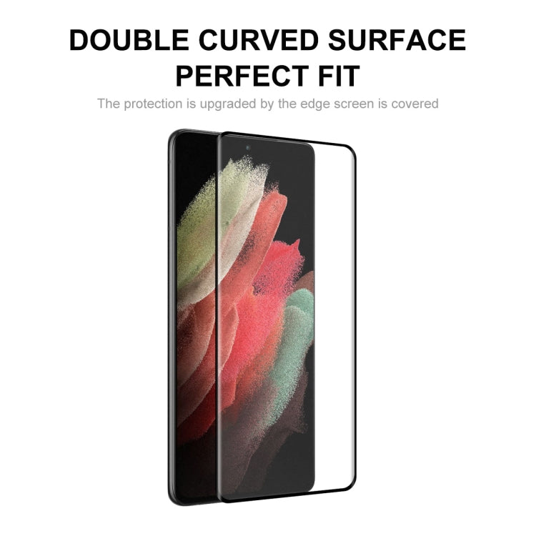 For Samsung Galaxy S21 Ultra ENKAY 0.26mm 3D Curved Full Hot Bending Tempered Glass Film For Samsung Galaxy S21 Ultra ENKAY 0.26mm 3D Curved Full Hot Bending Tempered Glass Film