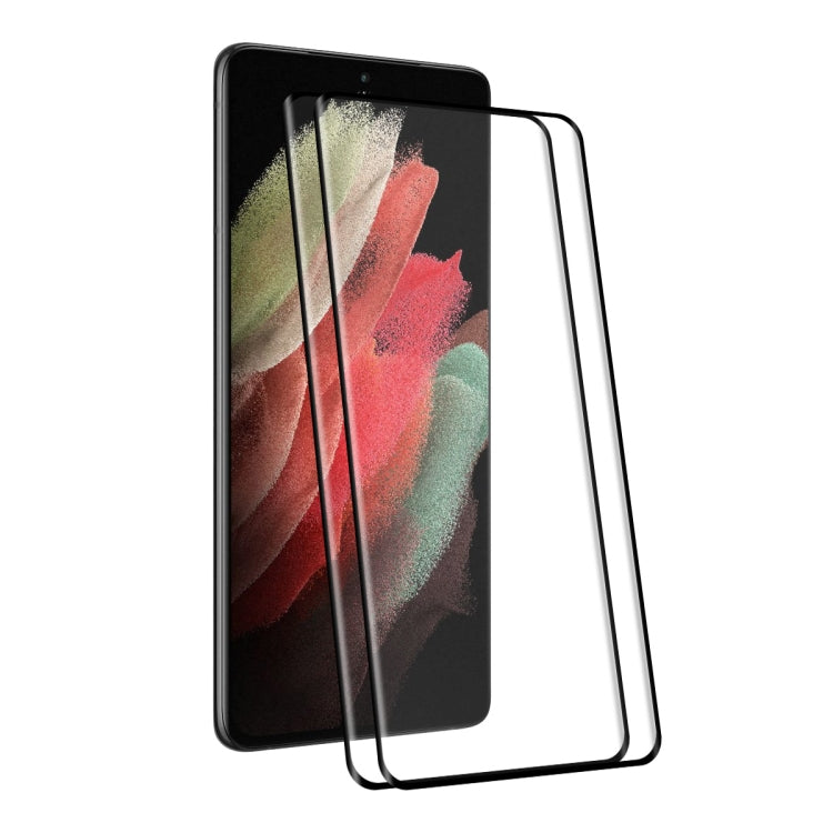 For Samsung Galaxy S21 Ultra ENKAY 0.26mm 3D Curved Full Hot Bending Tempered Glass Film For Samsung Galaxy S21 Ultra ENKAY 0.26mm 3D Curved Full Hot Bending Tempered Glass Film