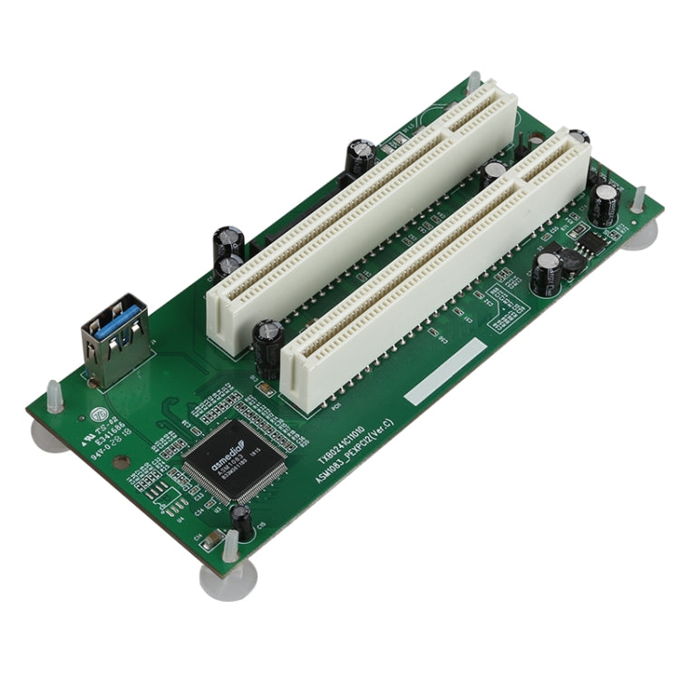 PCIe to Dual PCI Slot Adapter Card USB 3.0 Expansion Card PCIe to Dual PCI Slot Adapter Card USB 3.0 Expansion Card