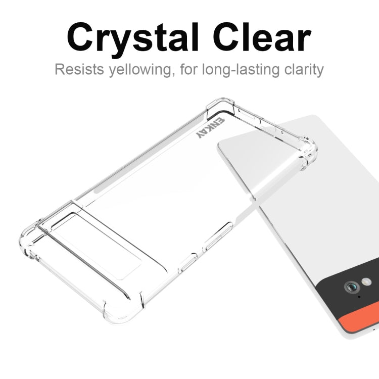 ENKAY Transparent TPU Shockproof Case, For Google Pixel 6, For Google Pixel 6 Pro ENKAY Transparent TPU Shockproof Case, For Google Pixel 6, For Google Pixel 6 Pro