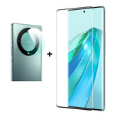 For Honor X9A / Magic5 Lite ENKAY 3D Hot Bending Edge Glue Tempered Glass Full Film with Lens Film, For Honor X9A / Magic5 Lite(1pc), For Honor X9A / Magic5 Lite(2pcs), For Honor X9A / Magic5 Lite(5pcs)