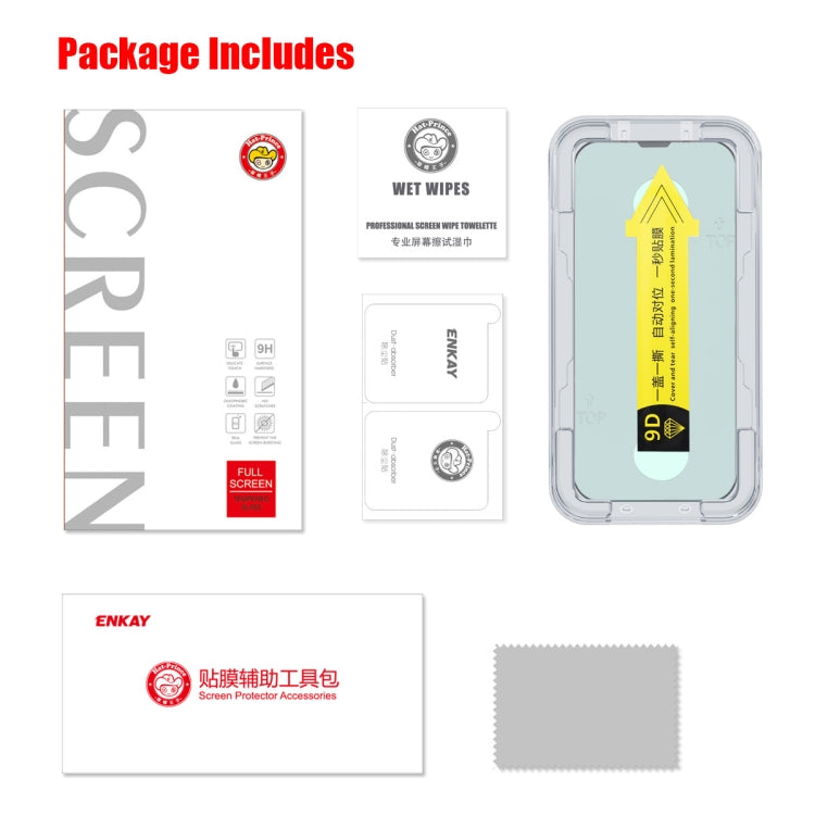 ENKAY Quick Stick Eye-protection Tempered Glass Film, For iPhone 13 mini, For iPhone 13 / 13 Pro, For iPhone 13 Pro Max ENKAY Quick Stick Eye-protection Tempered Glass Film, For iPhone 13 mini, For iPhone 13 / 13 Pro, For iPhone 13 Pro Max