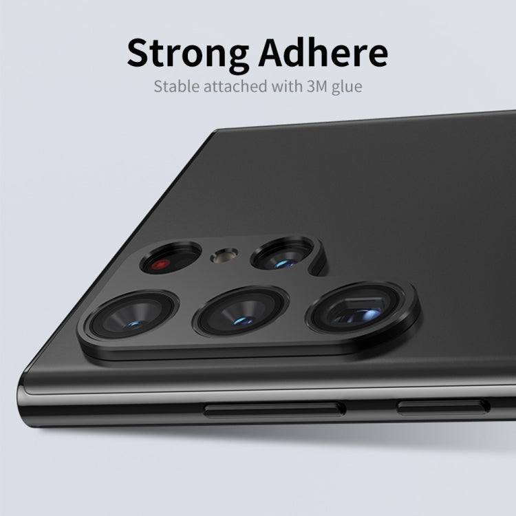 For Samsung Galaxy S22 Ultra 5G ENKAY Aluminium Alloy Camera Lens Protector Full Cover For Samsung Galaxy S22 Ultra 5G ENKAY Aluminium Alloy Camera Lens Protector Full Cover