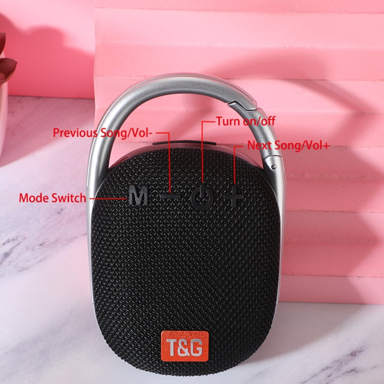 Minialtavoz portátil inalámbrico para exteriores T&G TG321 TWS con luz LED, TG321 Minialtavoz portátil inalámbrico para exteriores T&G TG321 TWS con luz LED, TG321