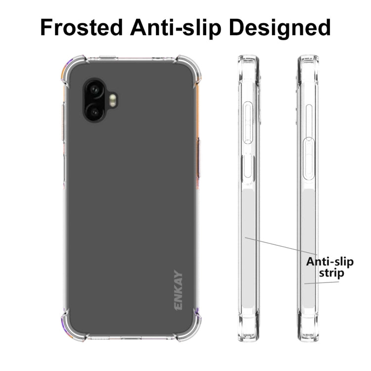ENKAY Clear TPU Shockproof Phone Case, For Samsung Galaxy Xcover6 Pro, For Samsung Galaxy M33 5G, For Samsung Galaxy M53 5G ENKAY Clear TPU Shockproof Phone Case, For Samsung Galaxy Xcover6 Pro, For Samsung Galaxy M33 5G, For Samsung Galaxy M53 5G