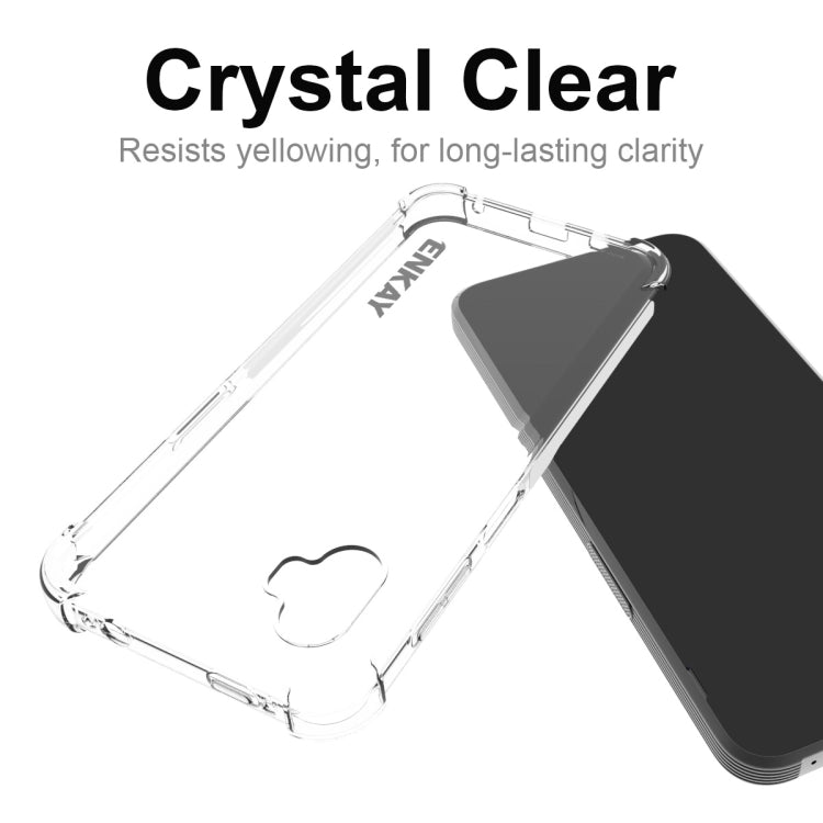 ENKAY Clear TPU Shockproof Phone Case, For Samsung Galaxy Xcover6 Pro, For Samsung Galaxy M33 5G, For Samsung Galaxy M53 5G ENKAY Clear TPU Shockproof Phone Case, For Samsung Galaxy Xcover6 Pro, For Samsung Galaxy M33 5G, For Samsung Galaxy M53 5G