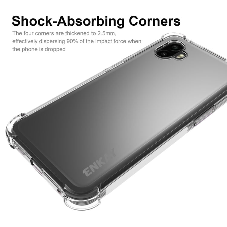 ENKAY Clear TPU Shockproof Phone Case, For Samsung Galaxy Xcover6 Pro, For Samsung Galaxy M33 5G, For Samsung Galaxy M53 5G ENKAY Clear TPU Shockproof Phone Case, For Samsung Galaxy Xcover6 Pro, For Samsung Galaxy M33 5G, For Samsung Galaxy M53 5G