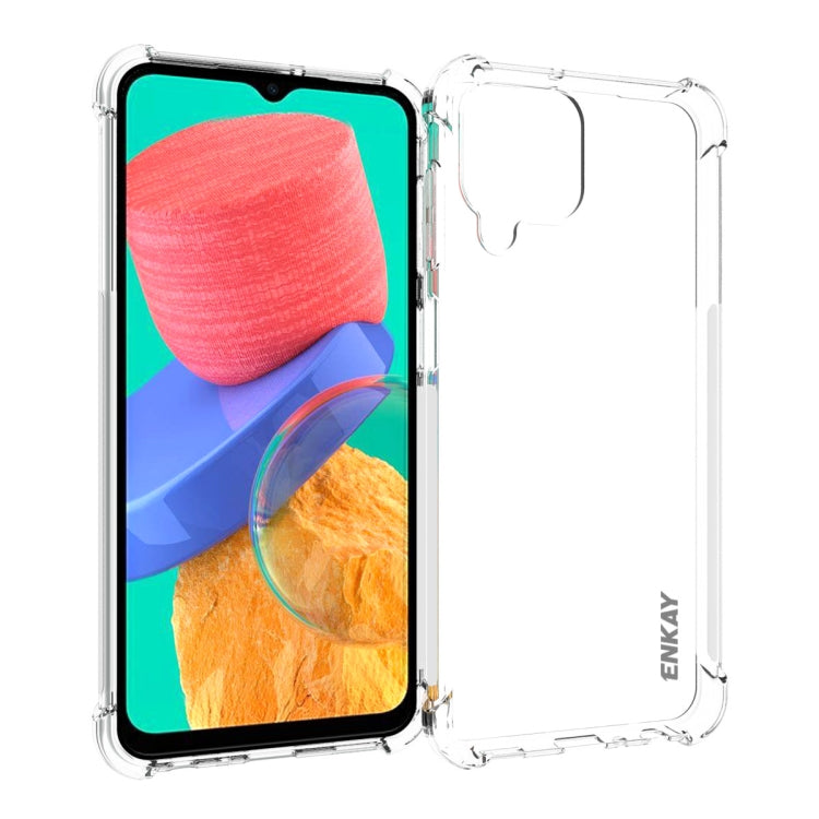 ENKAY Clear TPU Shockproof Phone Case, For Samsung Galaxy Xcover6 Pro, For Samsung Galaxy M33 5G, For Samsung Galaxy M53 5G ENKAY Clear TPU Shockproof Phone Case, For Samsung Galaxy Xcover6 Pro, For Samsung Galaxy M33 5G, For Samsung Galaxy M53 5G