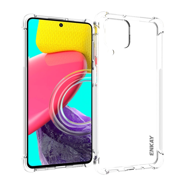 ENKAY Clear TPU Shockproof Phone Case, For Samsung Galaxy Xcover6 Pro, For Samsung Galaxy M33 5G, For Samsung Galaxy M53 5G ENKAY Clear TPU Shockproof Phone Case, For Samsung Galaxy Xcover6 Pro, For Samsung Galaxy M33 5G, For Samsung Galaxy M53 5G