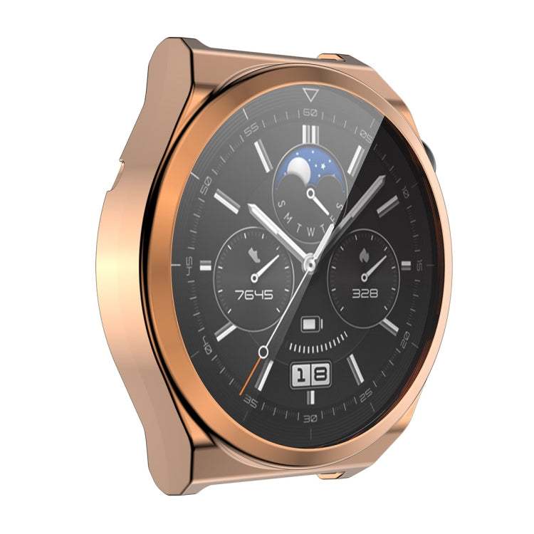 ENKAY Full Coverage Electroplated Soft TPU Case with Screen Protection, For Huawei Watch GT 3 Pro 43mm, For Huawei Watch GT 3 Pro 46mm ENKAY Full Coverage Electroplated Soft TPU Case with Screen Protection, For Huawei Watch GT 3 Pro 43mm, For Huawei Watch GT 3 Pro 46mm