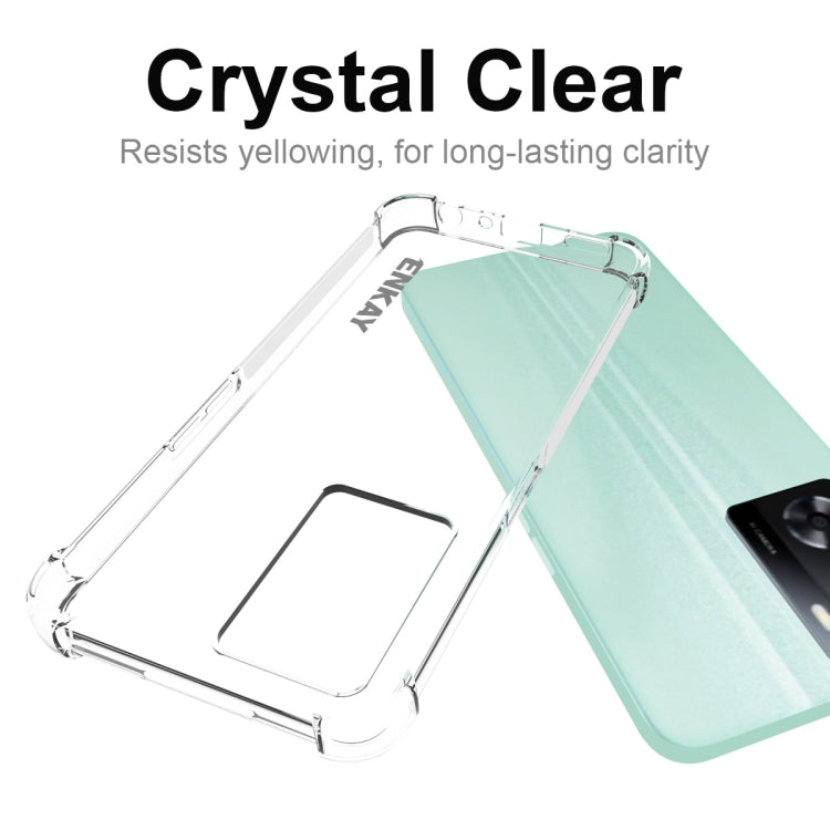 ENKAY Transparent TPU Shockproof Phone Case, For OPPO A57 4G Global, For Realme C30 4G ENKAY Transparent TPU Shockproof Phone Case, For OPPO A57 4G Global, For Realme C30 4G