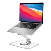 BONERUY L02 Laptop Stand 360 Degrees Rotating Dissipation Heat Aluminum Alloly Holder, L02
