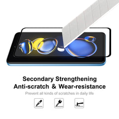 For Xiaomi Poco X4 GT / Redmi Note 11T Pro ENKAY Hat-Prince Full Glue 0.26mm 9H 2.5D Tempered Glass Full Film