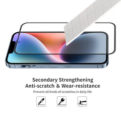 ENKAY Full Glue Tempered Glass Anti-fall Full Film for iPhone 14 Max, For iPhone 14 Plus(1 PC), For iPhone 14 Plus(2 PCS), For iPhone 14 Plus(5 PCS)