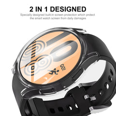 ENKAY Hat-Prince Full Coverage Transparent Soft TPU Case, For Samsung Galaxy Watch 5 40mm, For Samsung Galaxy Watch 5 44mm