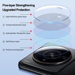 For Xiaomi 12S Ultra ENKAY 0.2mm 9H Rear Camera Tempered Glass Film