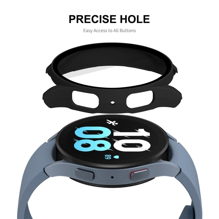 For Samsung Galaxy Watch5 44mm ENKAY Hat-Prince Full Coverage PC Frame + 9H Tempered Glass Case For Samsung Galaxy Watch5 44mm ENKAY Hat-Prince Full Coverage PC Frame + 9H Tempered Glass Case
