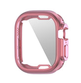 ENKAY Electroplated Soft TPU Case with Screen Film For Apple Watch Ultra 3 / 2 /1 49mm