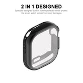 ENKAY Electroplated Soft TPU Case with Screen Film For Apple Watch Ultra 3 / 2 /1 49mm