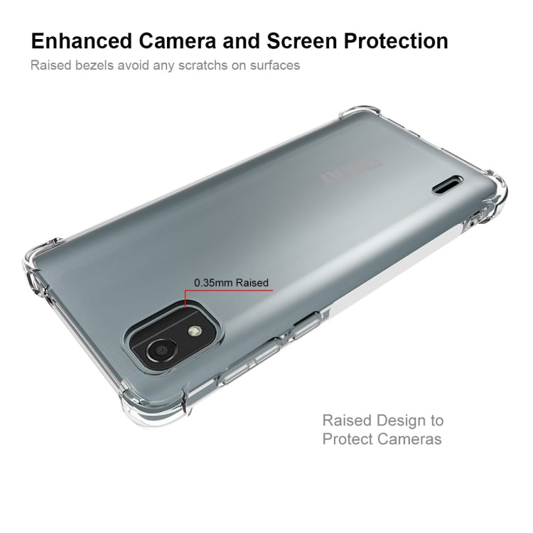 For Nokia C2 2nd Edition ENKAY Clear TPU Shockproof Phone Case, For Nokia C2 2nd Edition For Nokia C2 2nd Edition ENKAY Clear TPU Shockproof Phone Case, For Nokia C2 2nd Edition