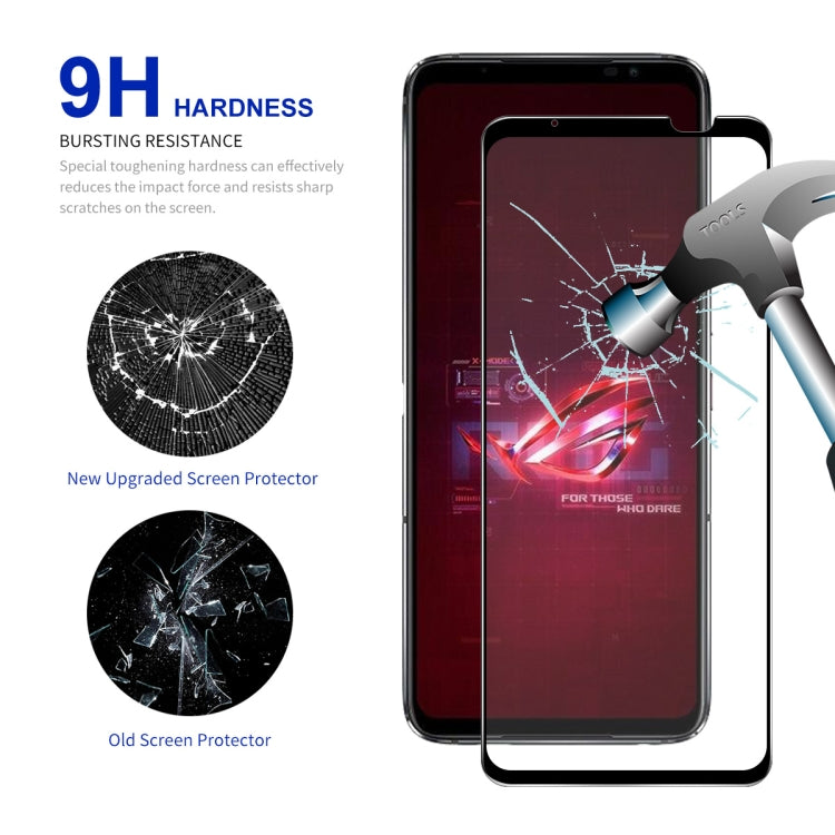 For Asus Rog Phone 6 / 6D / 6 Pro ENKAY Full Glue 0.26mm 9H 2.5D Tempered Glass Full Film, 1 PCS, 2pcs, 5pcs, 10pcs For Asus Rog Phone 6 / 6D / 6 Pro ENKAY Full Glue 0.26mm 9H 2.5D Tempered Glass Full Film, 1 PCS, 2pcs, 5pcs, 10pcs