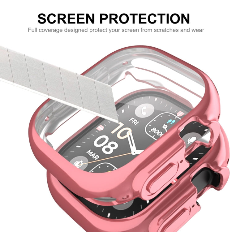 For Apple Watch Ultra 3 / 2 / 1 49mm ENKAY Full Coverage Electroplated Soft TPU Case with Screen Film For Apple Watch Ultra 3 / 2 / 1 49mm ENKAY Full Coverage Electroplated Soft TPU Case with Screen Film