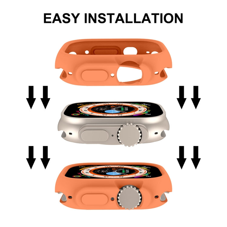 For Apple Watch Ultra 3 / 2 / 1 49mm ENKAY Solid Color Protective Soft TPU Frame Case For Apple Watch Ultra 3 / 2 / 1 49mm ENKAY Solid Color Protective Soft TPU Frame Case