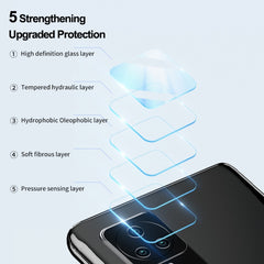 For Xiaomi 12T / Redmi K50 Ultra ENKAY Hat-Prince 9H Rear Camera Lens Tempered Glass Film