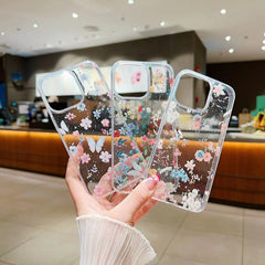 Fresh Small Floral Epoxy TPU Phone Case